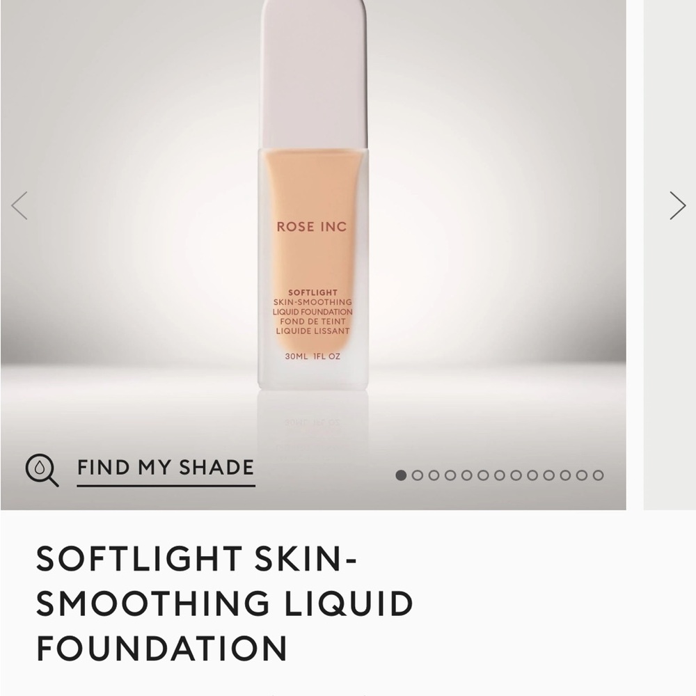 Rose Inc Softlight Skin-Smoothing Liquid Foundation - 10N